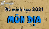 Đề minh họa môn Địa Lý thi THPT 2021 ( Chính Thức của BGD )- File word miễn phí